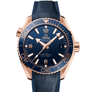 OMEGA PLANET OCEAN 600M Deep Blue / Gold 43.5mm