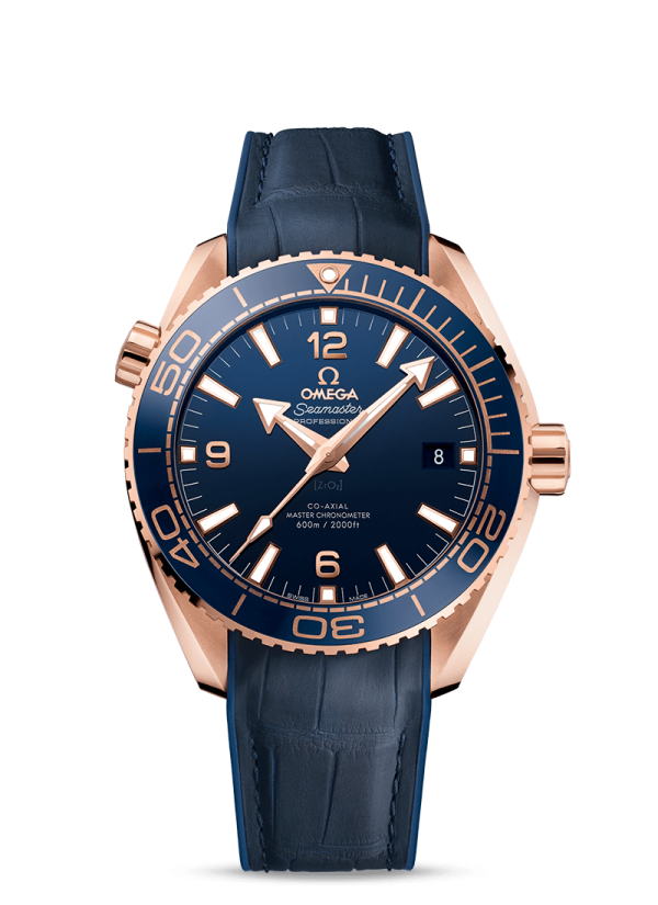 OMEGA PLANET OCEAN 600M Deep Blue / Gold 43.5mm