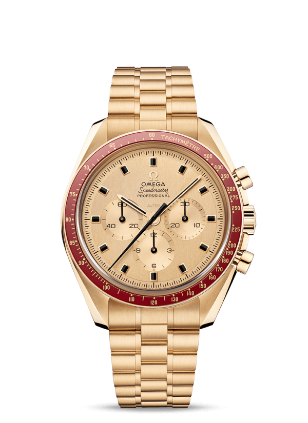 OMEGA Speedmaster Apollo 11 50th anniversary Moonshine™ gold 42mm