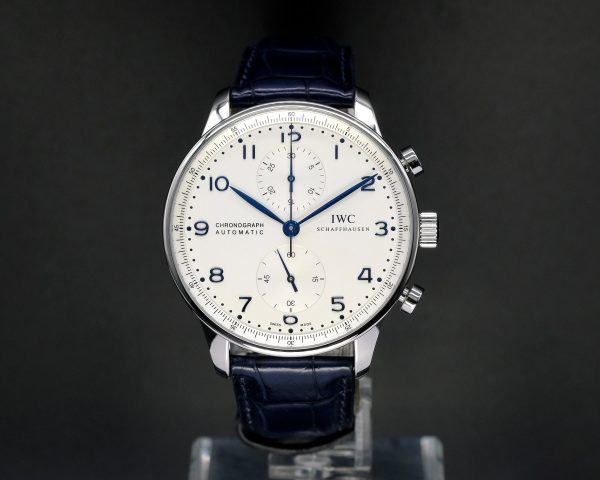 IWC Portuguese series IW371446 watch (Portuguese blue needle) - Image 11