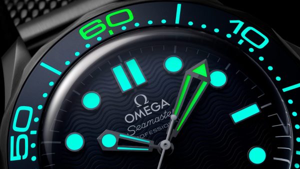 OMEGA 300m diving watch 42mm Master Chronometer James Bond 60th Anniversary Watch - Image 8
