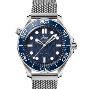 OMEGA 300m diving watch 42mm Master Chronometer James Bond 60th Anniversary Watch