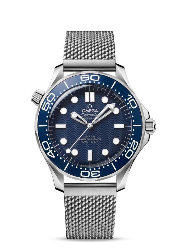 OMEGA 300m diving watch 42mm Master Chronometer James Bond 60th Anniversary Watch