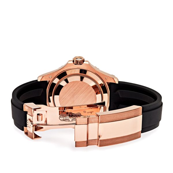 Rolex Yacht-Master 126655 Rose Gold Pave Diamond Dial - Image 4