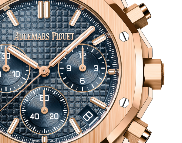 ROYAL OAK Pink Gold “Bleu nuit nuage 50” Dial CHRONOGRAPH 41mm - Image 3