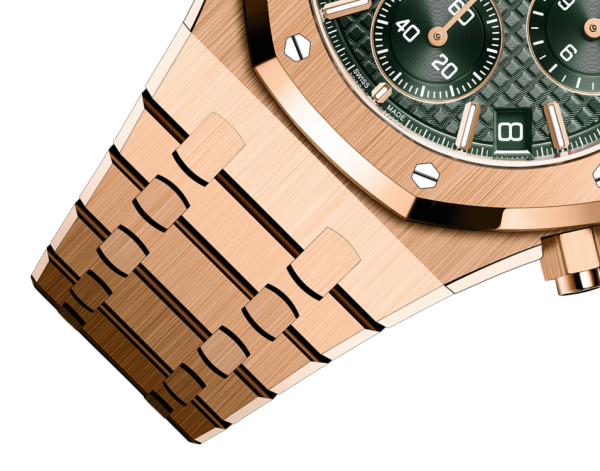 ROYAL OAK Pink Gold Khaki Green Dial CHRONOGRAPH 41mm - Image 4