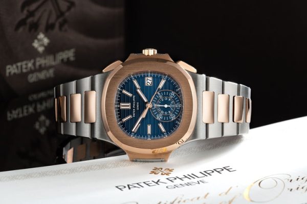 Patek Philippe Nautilus Mens Steel and Gold 5980/1AR-001 - Image 4