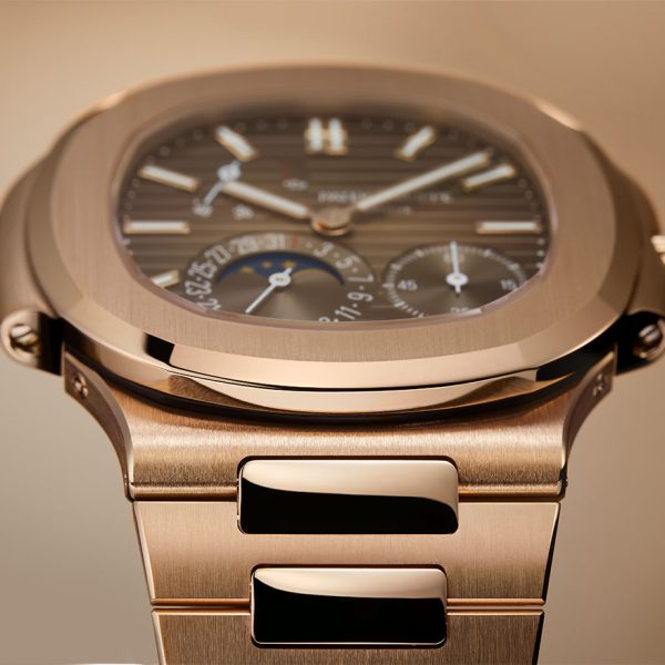 Patek Philippe Nautilus Moon Phase Rose Gold Watch 5712/1R-001 - Image 12