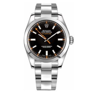 Rolex Milgauss Black Dial Oystersteel 40mm Men's Watch 116400-0001