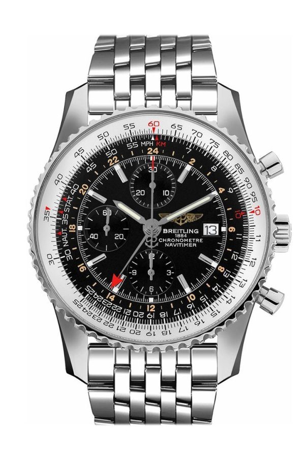 Breitling Navitimer World Automatic Men's Watch A2432212-B726 - Image 2
