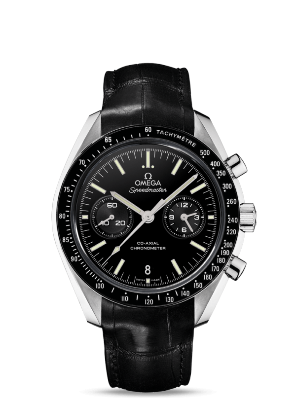 OMEGA Speedmaster TWO COUNTERS Platinum Black 44.25mm