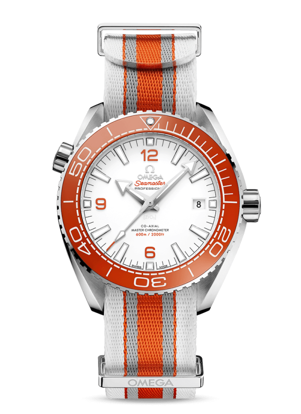 OMEGA PLANET OCEAN 600M White / Orange 43.5mm