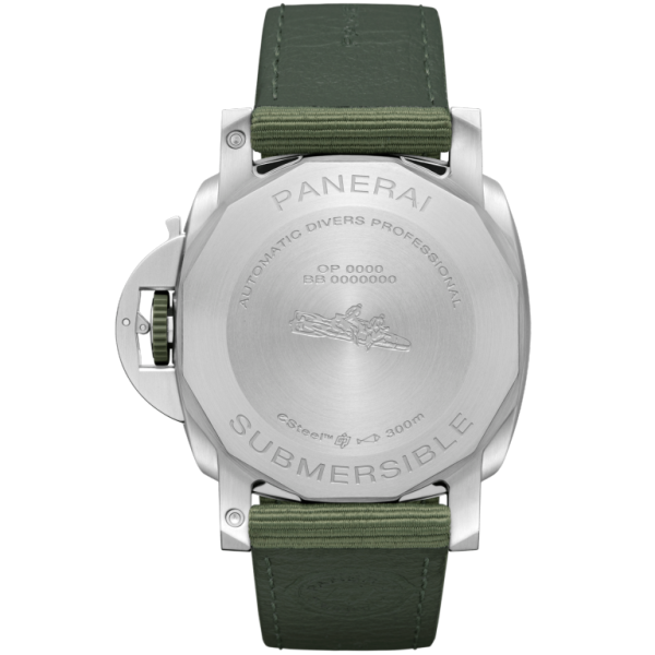 Submersible Green QuarantaQuattro ESteel™ Verde Smeraldo 44mm - Image 2
