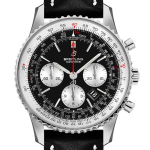 Breitling Navitimer 01 Black Leather Tang AB0121211 B1X1