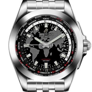 Breitling Galactic Unitime Mens Watch WB3510U4/BD94-375A