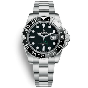 ROLEX GMTMASTER2BLACKBEZELMULTICOLORSELECTION40M M116710LN-0001