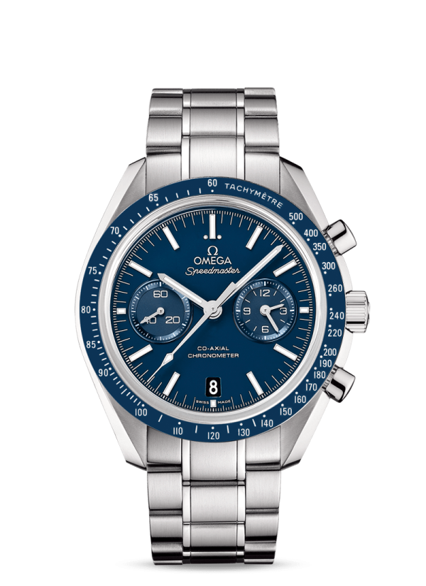 OMEGA Speedmaster TWO COUNTERS Titanium Blue 44.25mm