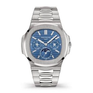 ??Best selling specials??Patek Philippe Nautilus White Gold 5740-1G-001 with Blue Sunburst dial
