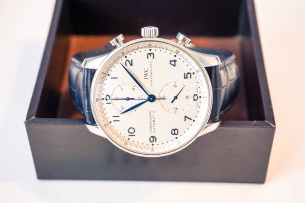 IWC Portuguese series IW371446 watch (Portuguese blue needle) - Image 2