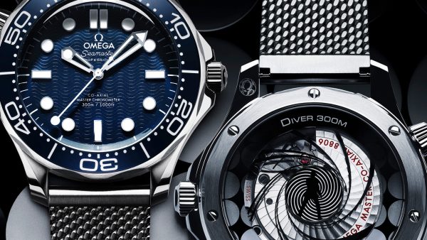 OMEGA 300m diving watch 42mm Master Chronometer James Bond 60th Anniversary Watch - Image 3