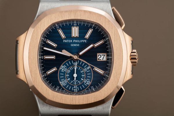 Patek Philippe Nautilus Mens Steel and Gold 5980/1AR-001 - Image 5