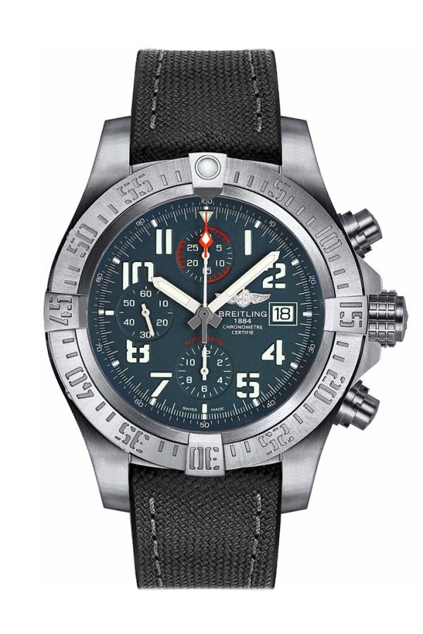 Breitling Avenger Bandit Black Canvas Men's Watch E1338310-M534 - Image 2