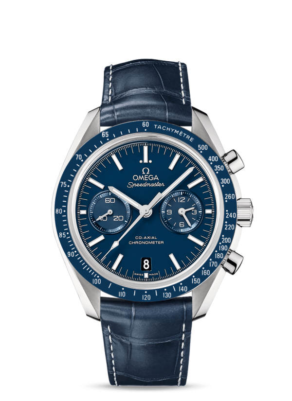 OMEGA Speedmaster TWO COUNTERS Titanium Blue 44.25mm
