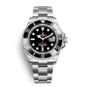 ROLEX SeaDwellerSilverBlackDial43mm m126600-0001