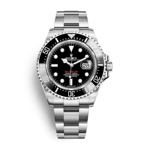 ROLEX SeaDwellerSilverBlackDial43mm m126600-0001