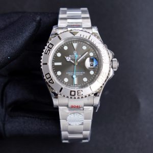 ROLEX YACHTMASTER1PURESILVERSTAINLESSSTEELMULTIPLEDIALOPTIONS40MM 116622-78760