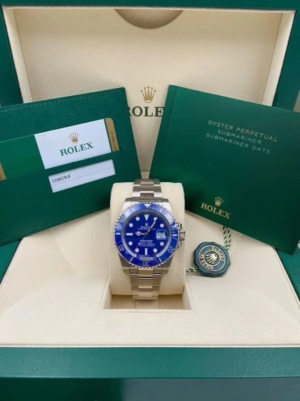 ROLEX Submariner 116619LN-97208Bluedial watch - Image 5