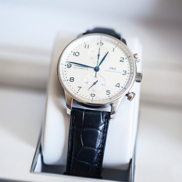 IWC Portuguese series IW371446 watch (Portuguese blue needle) - Image 10
