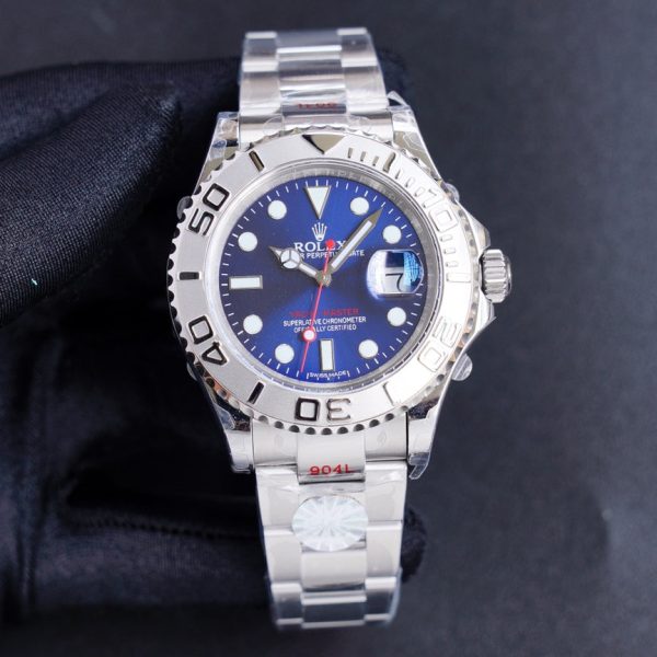ROLEX YACHTMASTER1PURESILVERSTAINLESSSTEELMULTIPLEDIALOPTIONS40MM 116622-78760