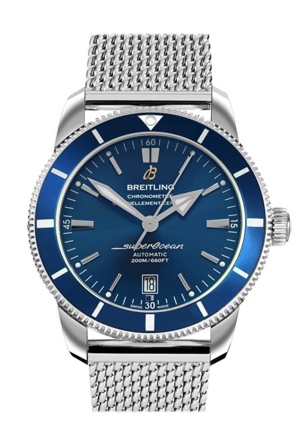 BREITLING Superocean Heritage II Automatic Chronometer Blue Dial Men's Watch AB2010161 C1A1 - Image 2